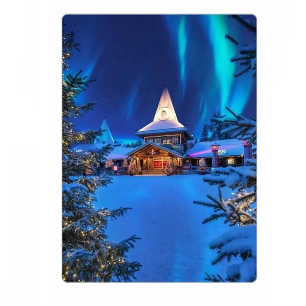 Rovaniemi Finland Northern Lights Magnet